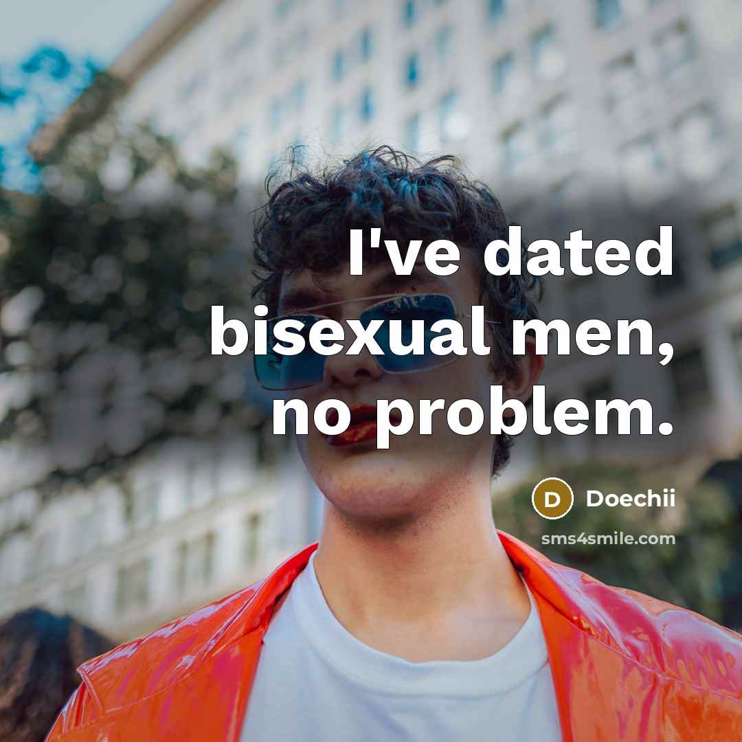 “I've dated bisexual men, no problem.” quote by Doechii