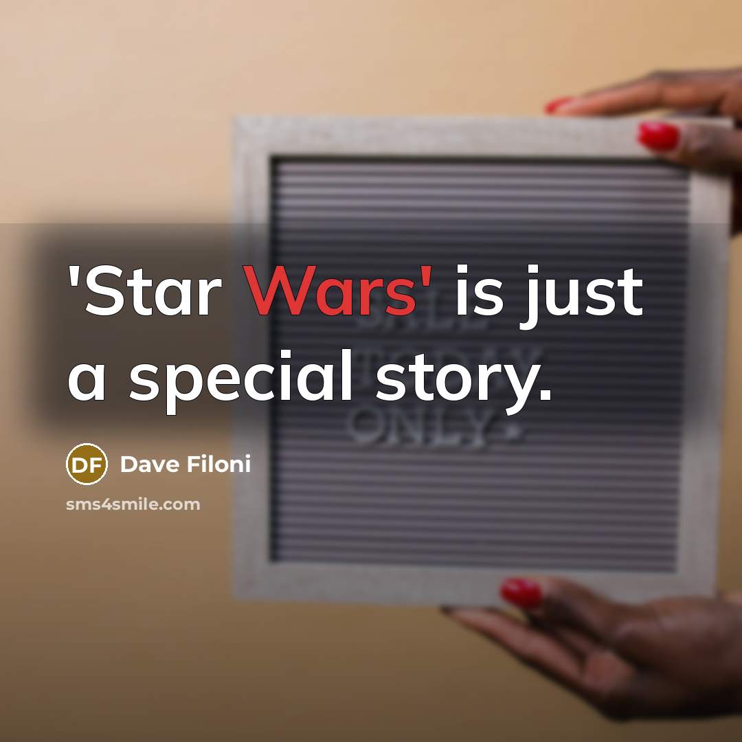 “'Star Wars' is just a special story.” quote by Dave Filoni
