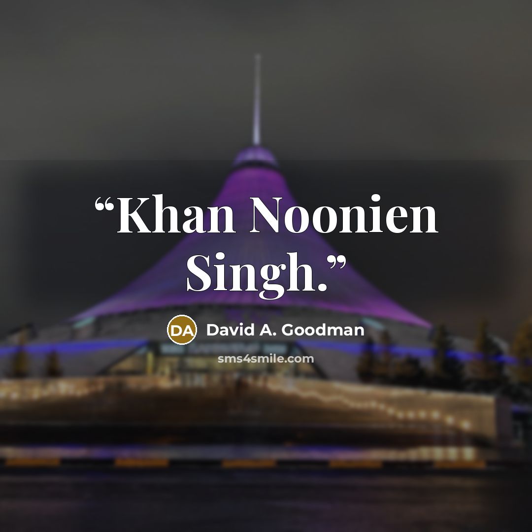 “Khan Noonien Singh.” quote by David A. Goodman