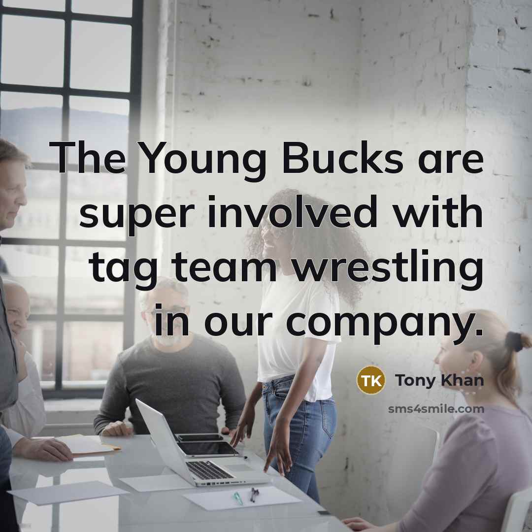 “The Young Bucks are super involved with tag team wrestling in our company.” quote by Tony Khan