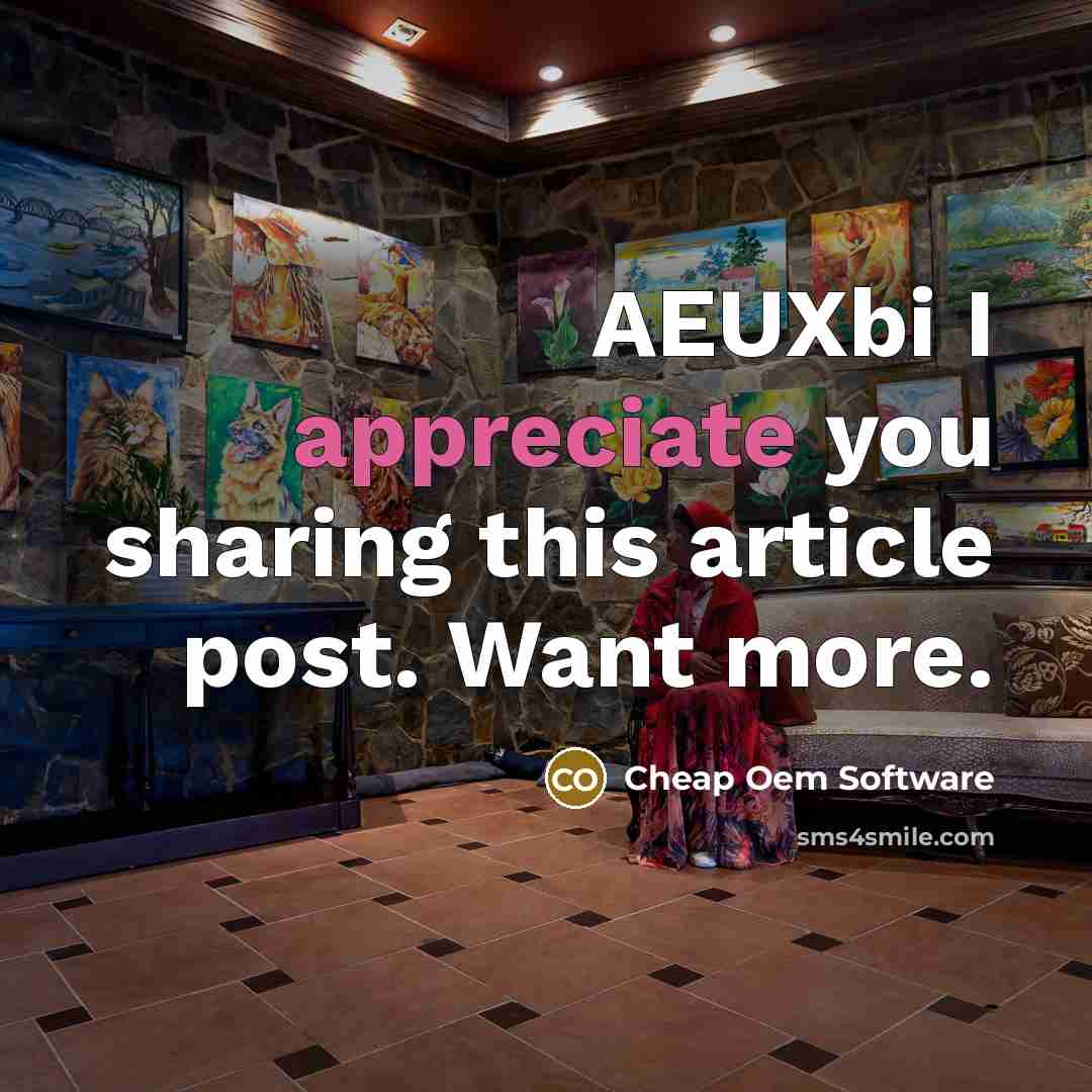 “AEUXbi I appreciate you sharing this article post. Want more.” quote by Cheap Oem Software