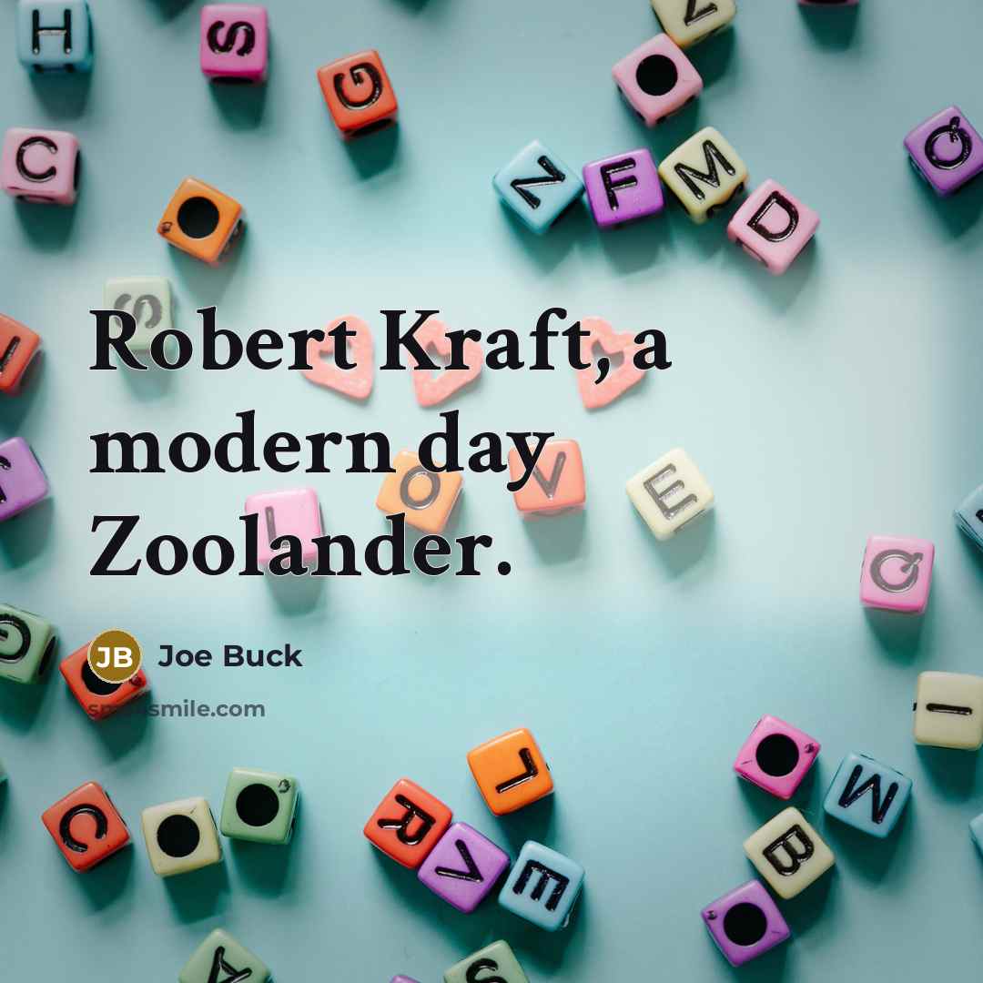 “Robert Kraft, a modern day Zoolander.” quote by Joe Buck