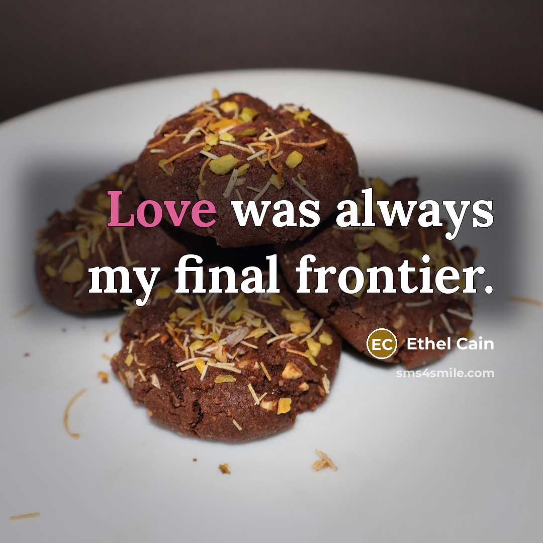 “Love was always my final frontier.” quote by Ethel Cain