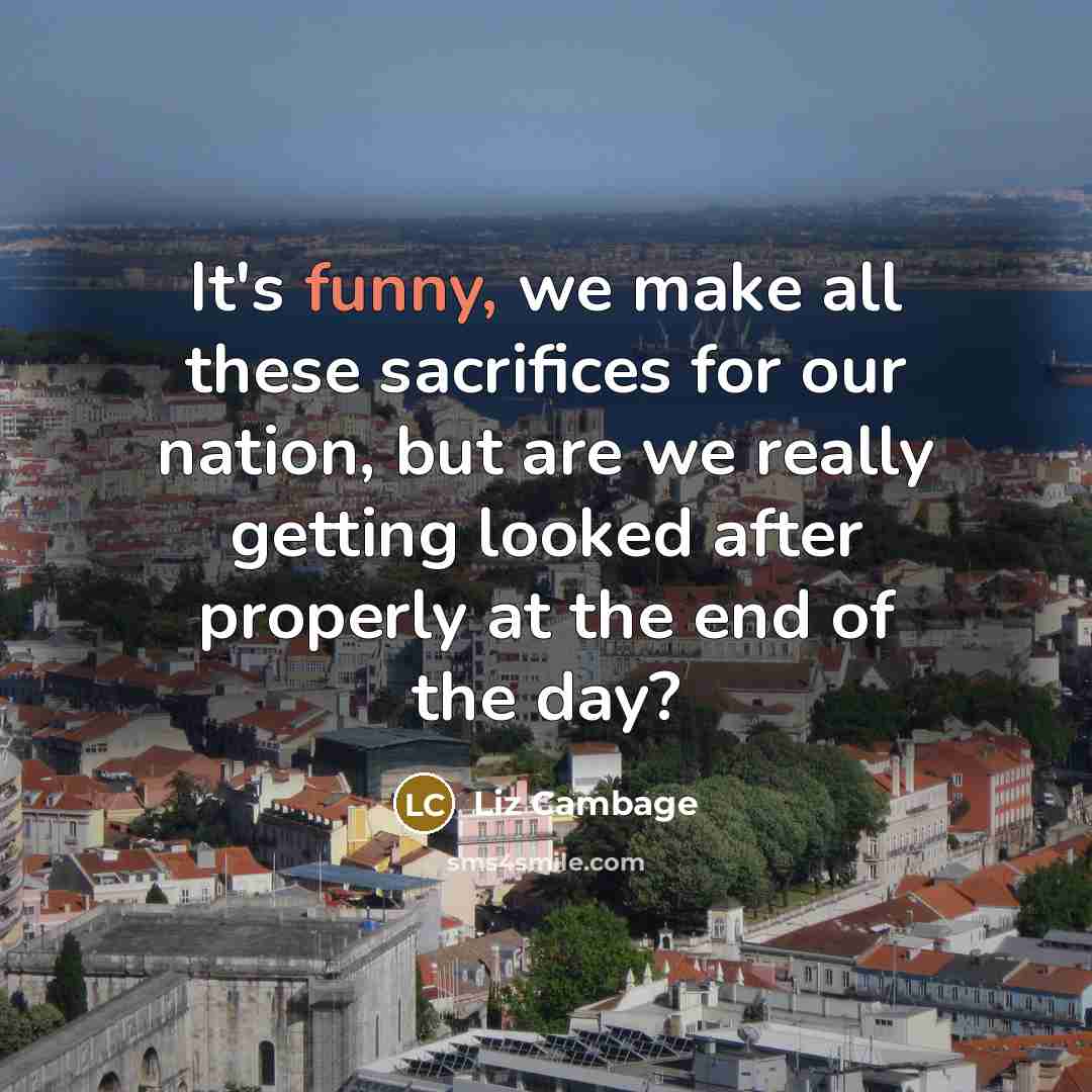 “It's funny, we make all these sacrifices for our nation, but are we really getting looked after properly at the end of the day?” quote by Liz Cambage