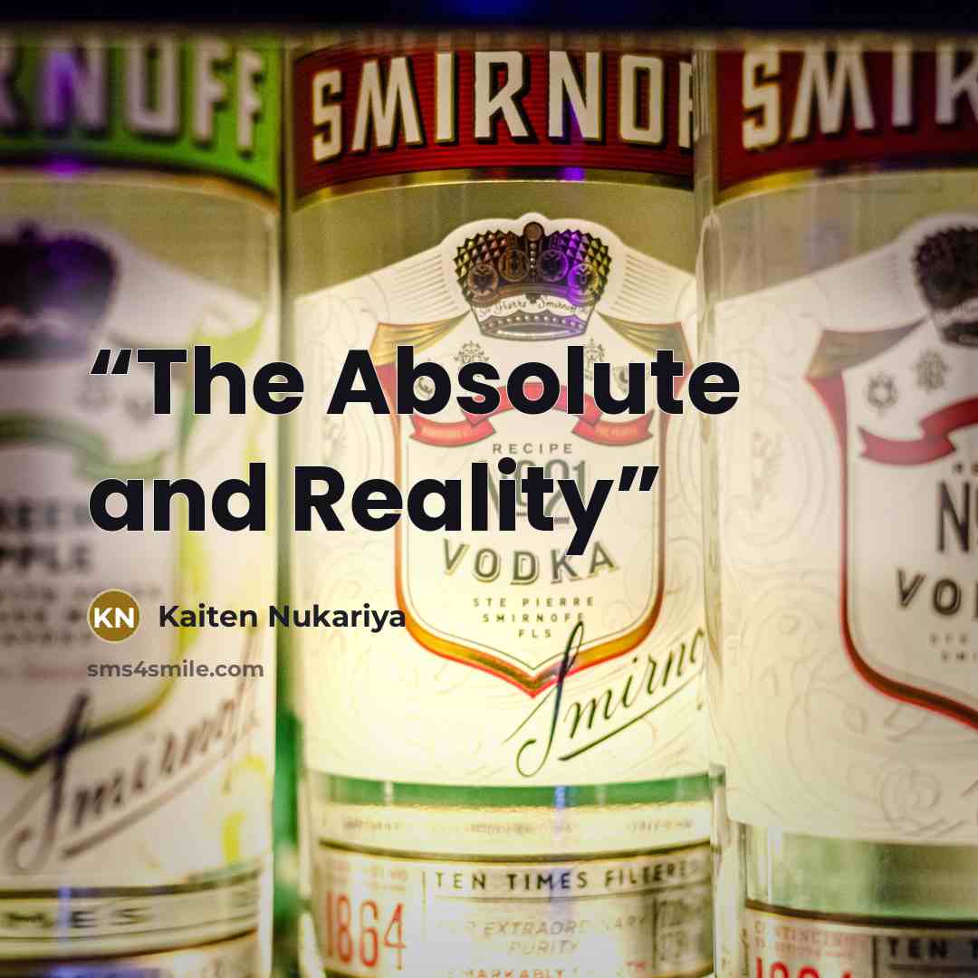 “The Absolute and Reality” quote by Kaiten Nukariya