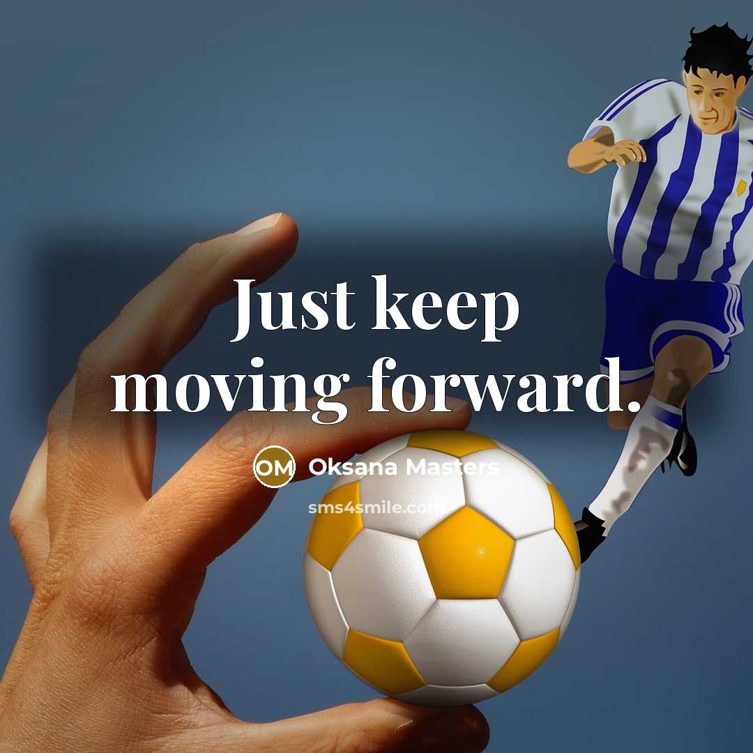 “Just keep moving forward.” quote by Oksana Masters