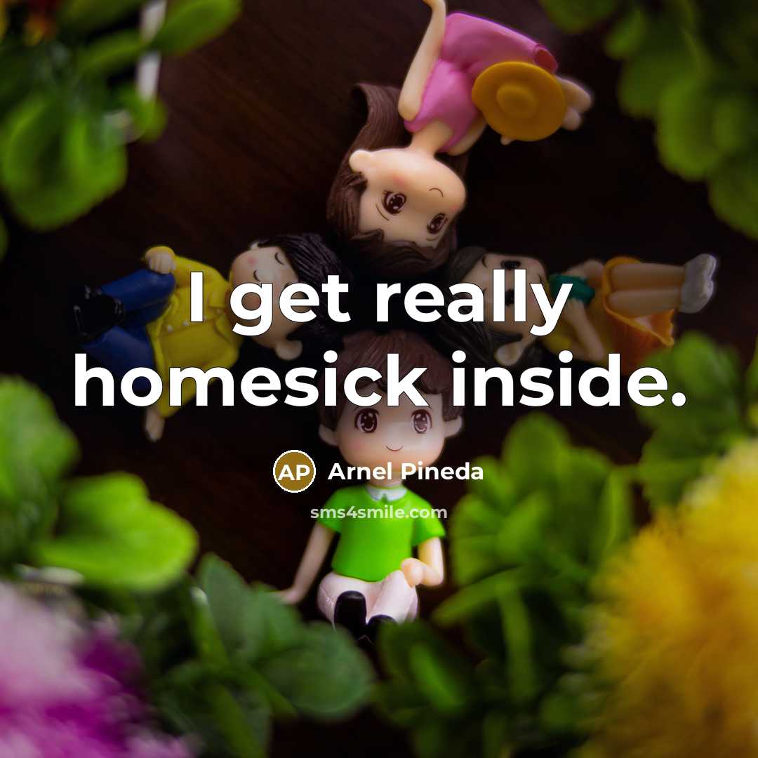 “I get really homesick inside.” quote by Arnel Pineda