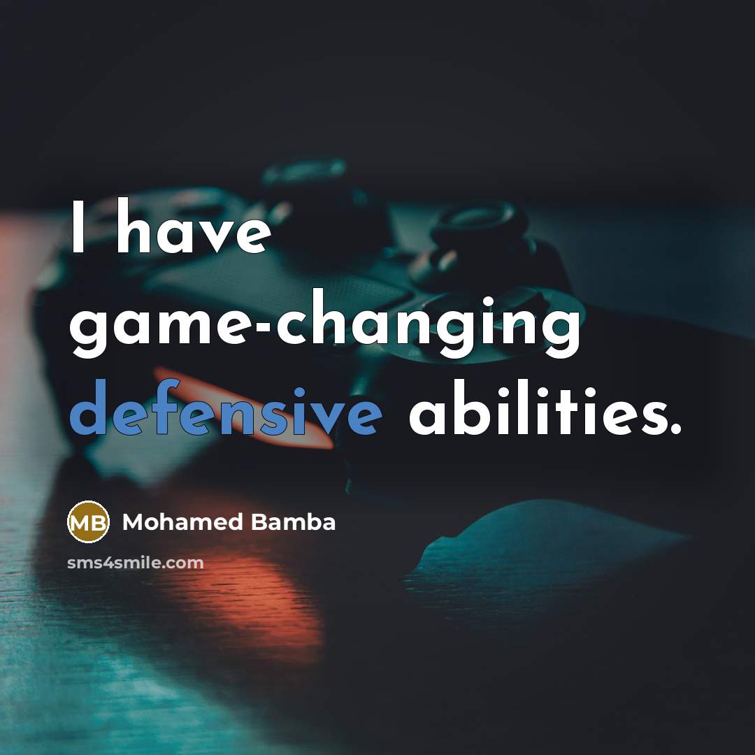 “I have game-changing defensive abilities.” quote by Mohamed Bamba