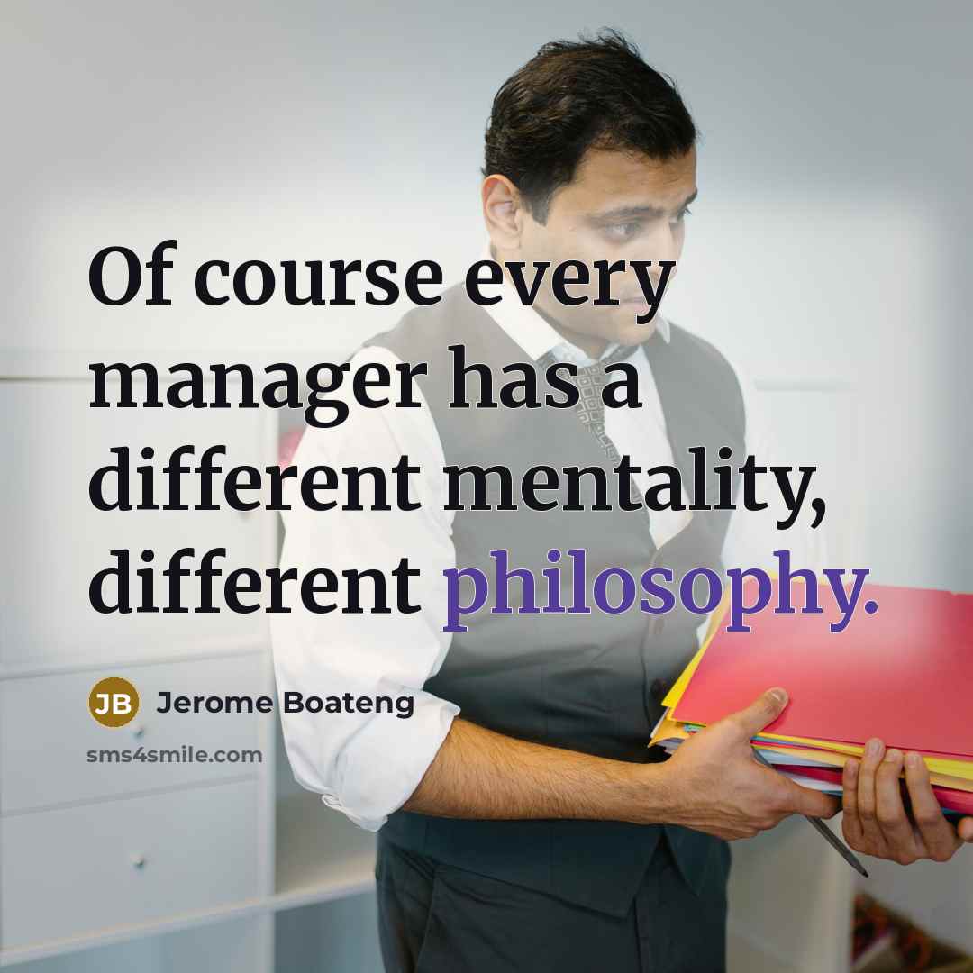 “Of course every manager has a different mentality, different philosophy.” quote by Jerome Boateng