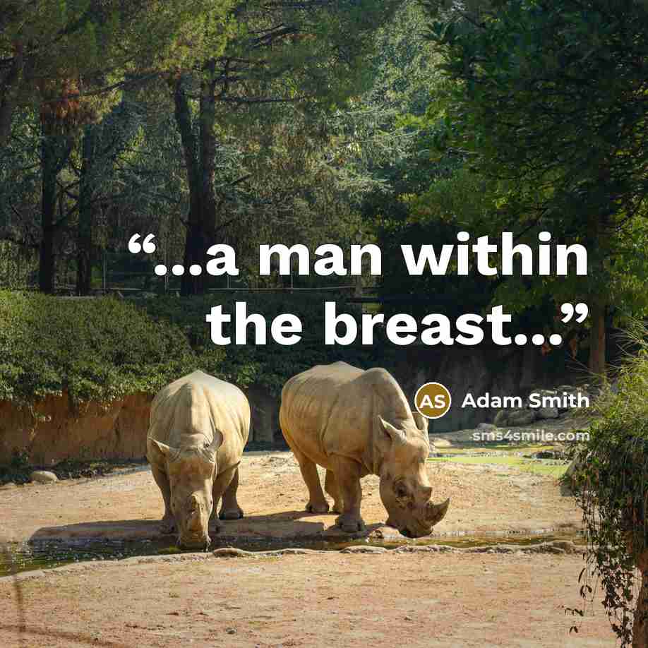“...a man within the breast...” quote by Adam Smith