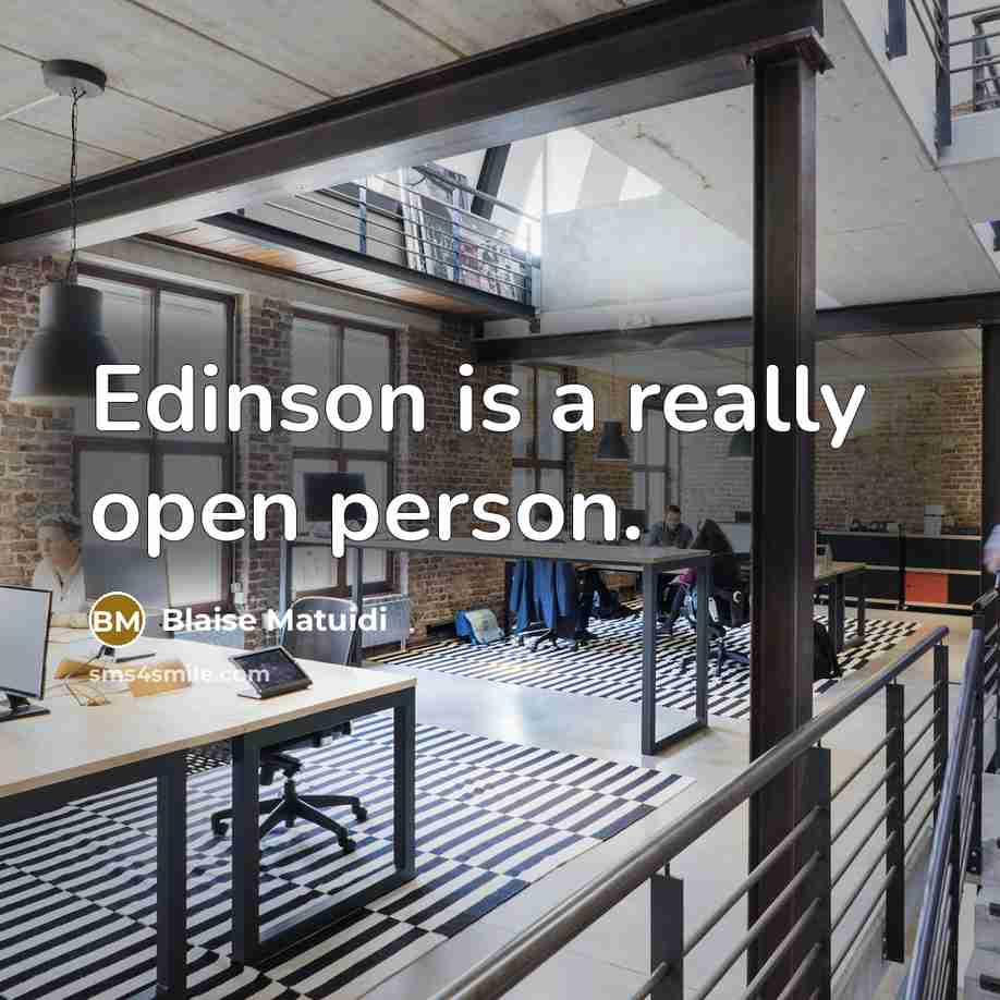 “Edinson is a really open person.” quote by Blaise Matuidi