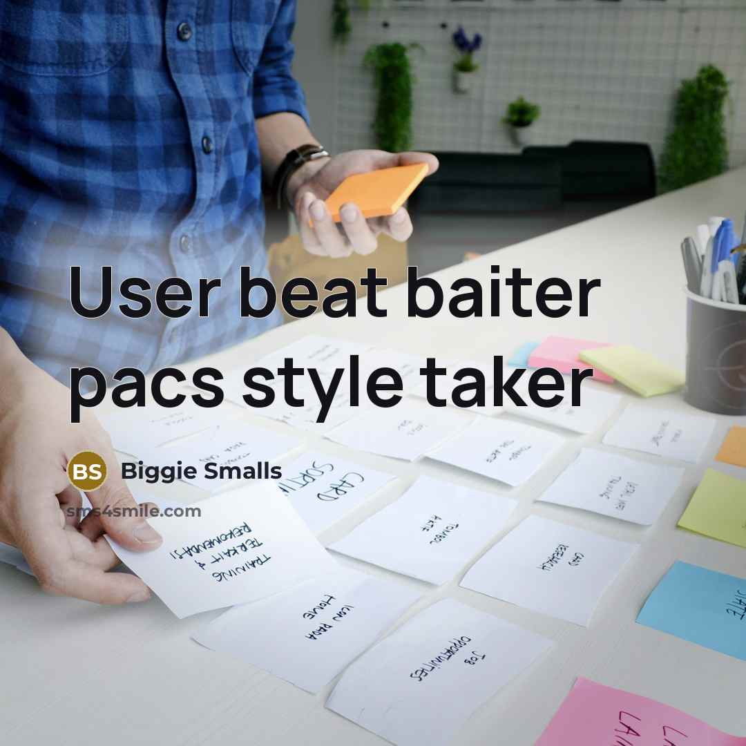 “User beat baiter pacs style taker” quote by Biggie Smalls
