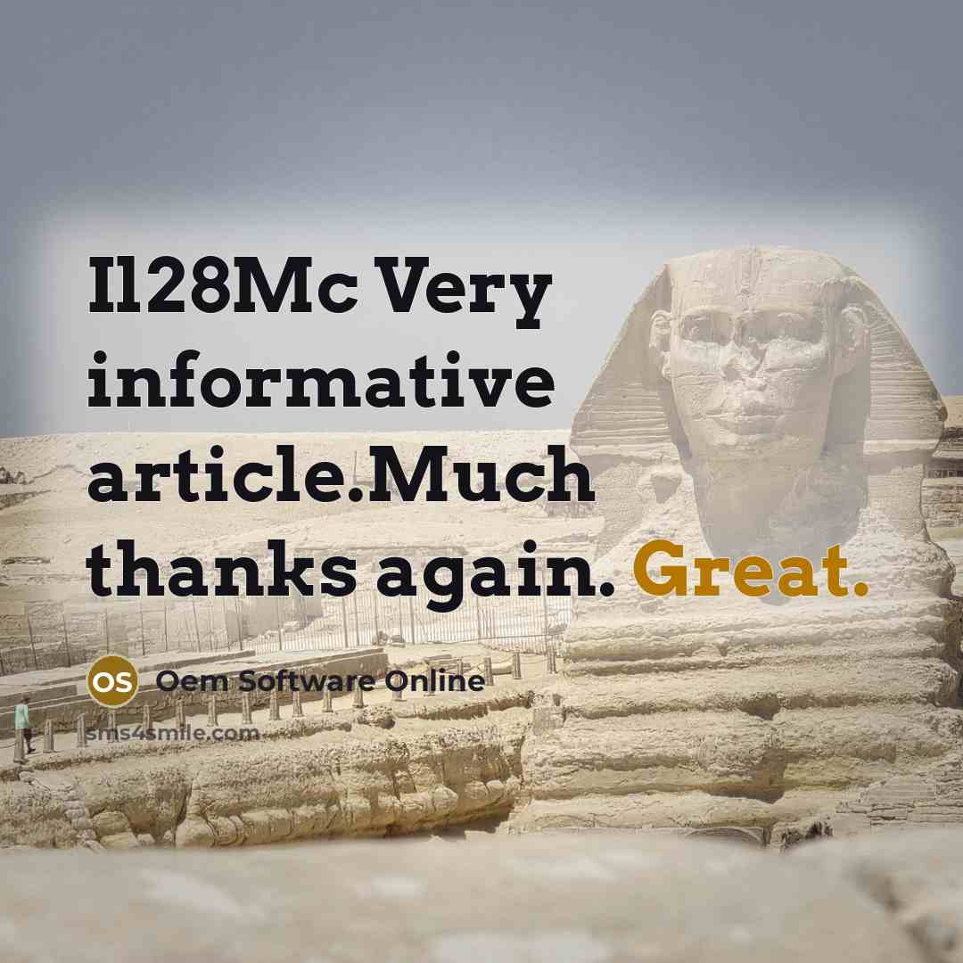 “Il28Mc Very informative article.Much thanks again. Great.” quote by Oem Software Online