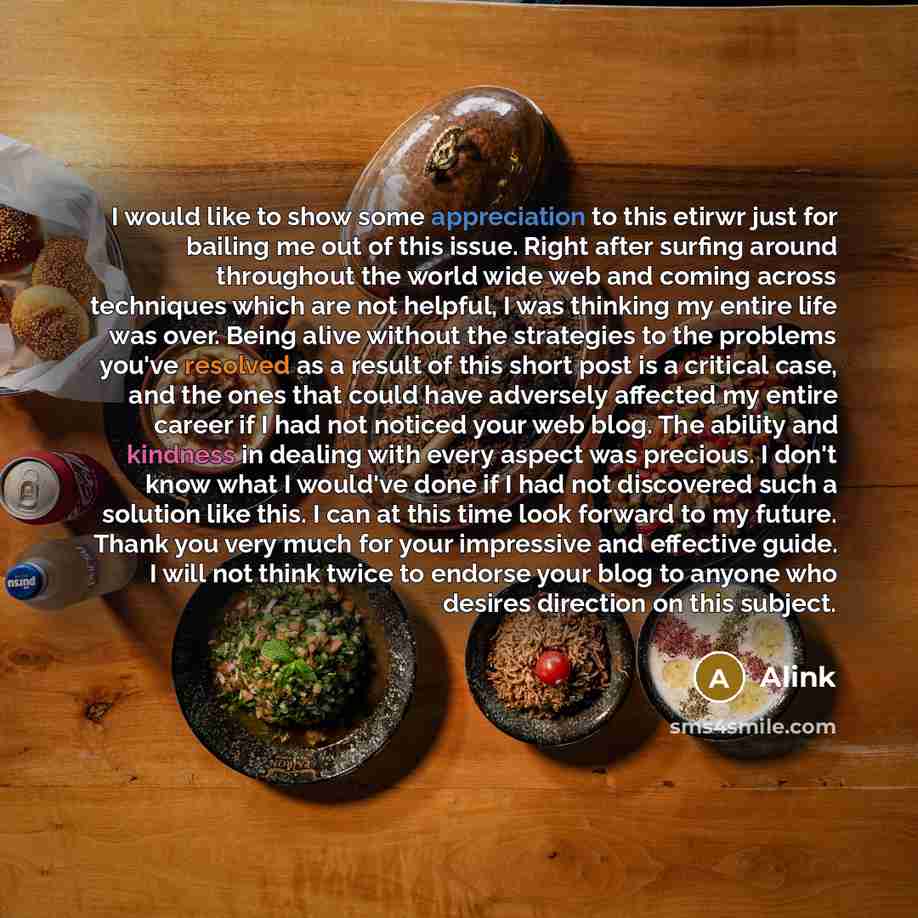 “I would like to show some appreciation to this etirwr just for bailing me out of this issue. Right after surfing around throughout the world wide web and coming across techniques which are not helpful, I was thinking my entire life was over. Being alive without the strategies to the problems…” quote by Alink