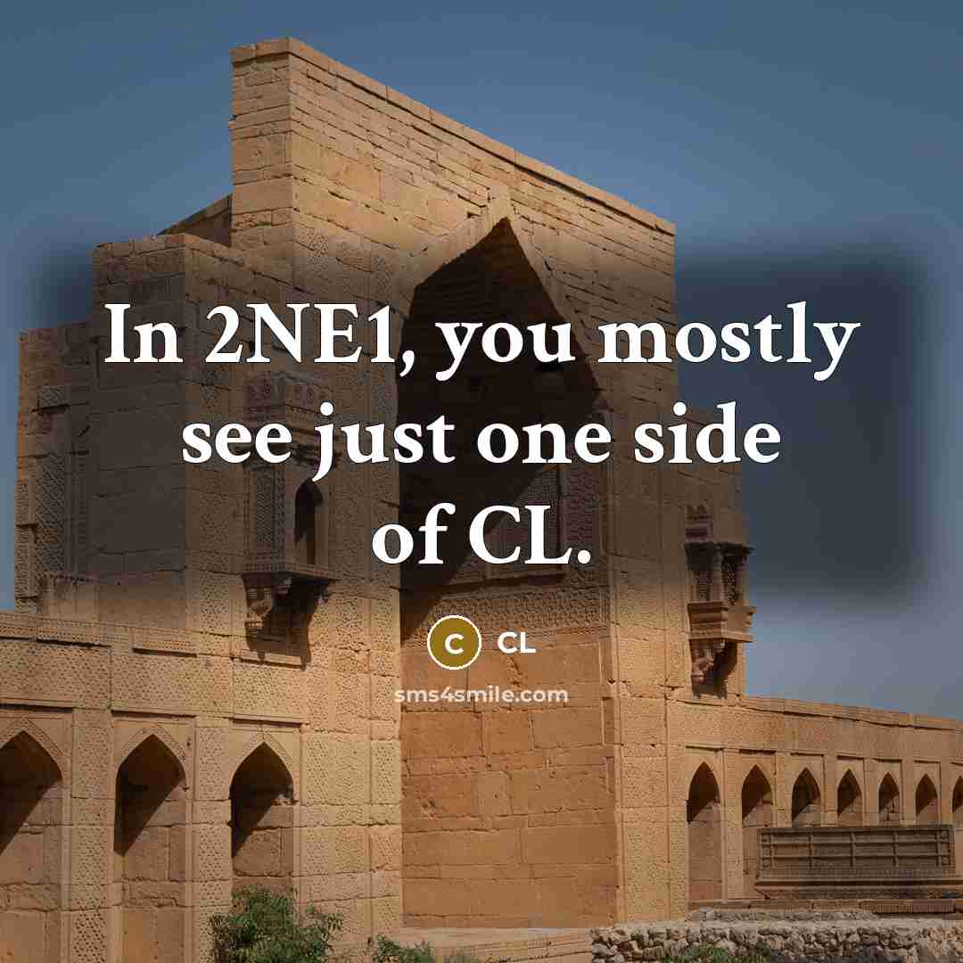“In 2NE1, you mostly see just one side of CL.” quote by CL