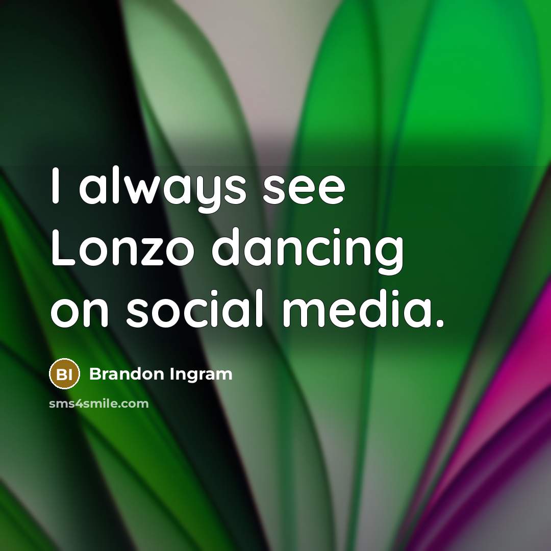 “I always see Lonzo dancing on social media.” quote by Brandon Ingram