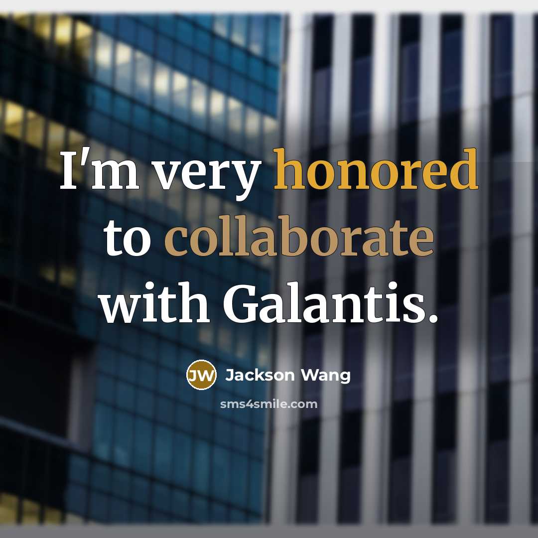 “I'm very honored to collaborate with Galantis.” quote by Jackson Wang
