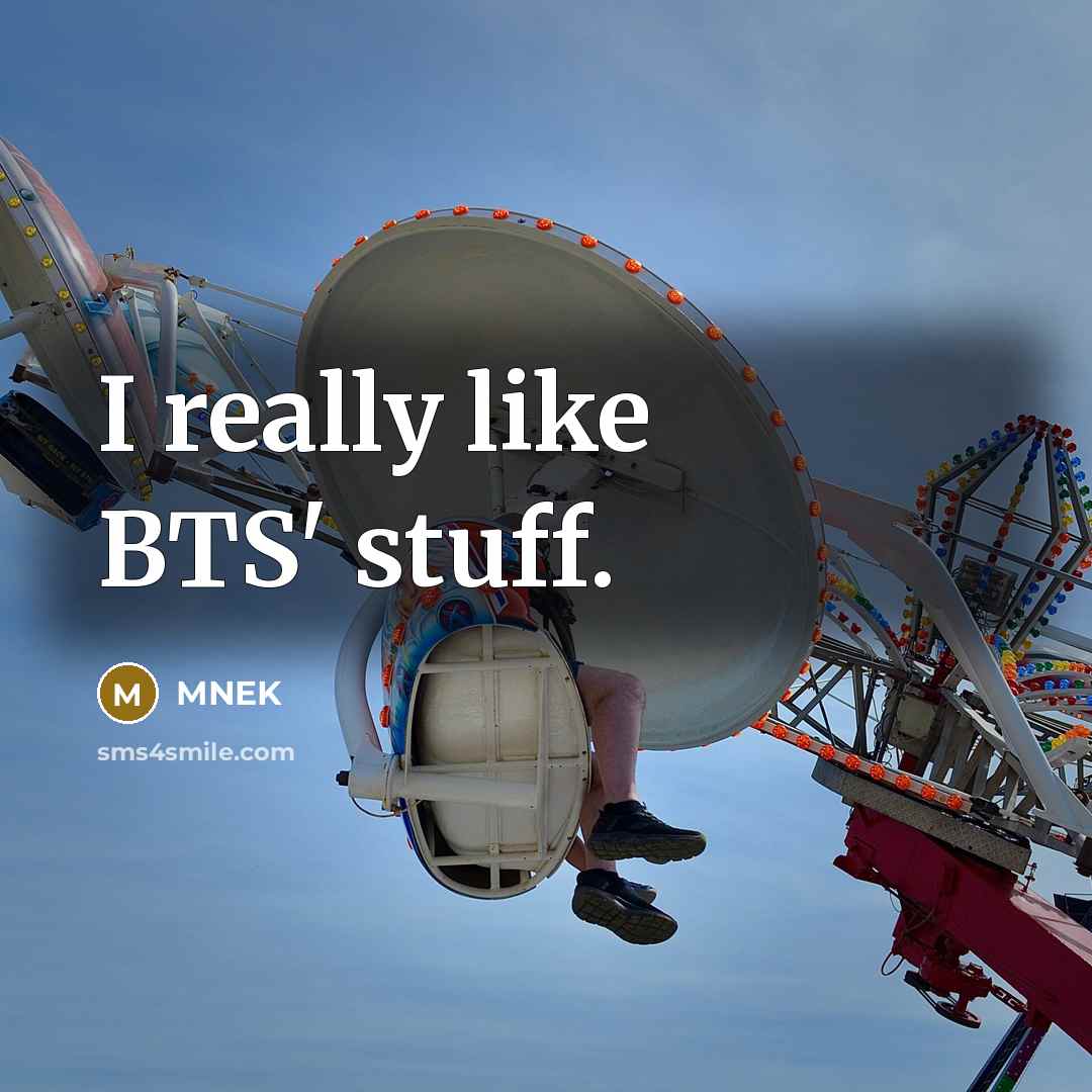 “I really like BTS' stuff.” quote by MNEK