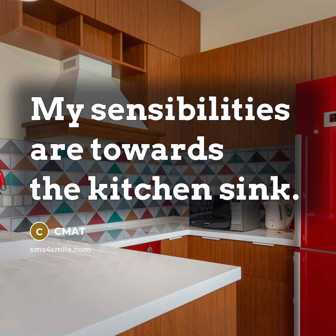 “My sensibilities are towards the kitchen sink.” quote by CMAT