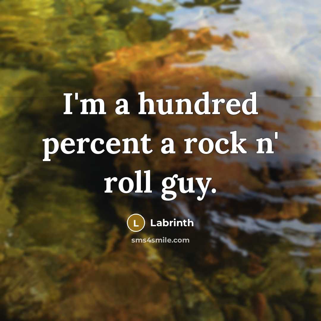 “I'm a hundred percent a rock n' roll guy.” quote by Labrinth