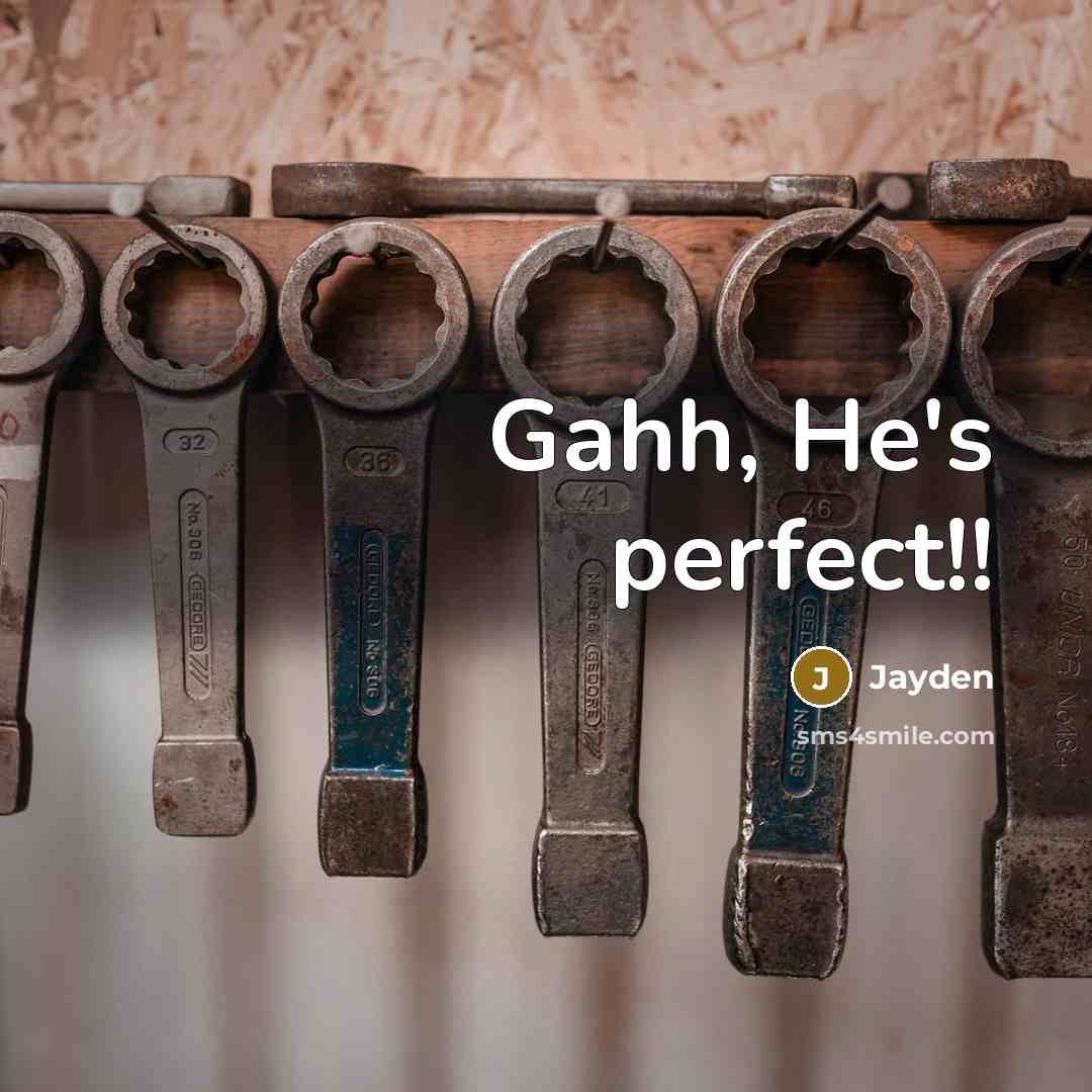 “Gahh, He's perfect!!” quote by Jayden