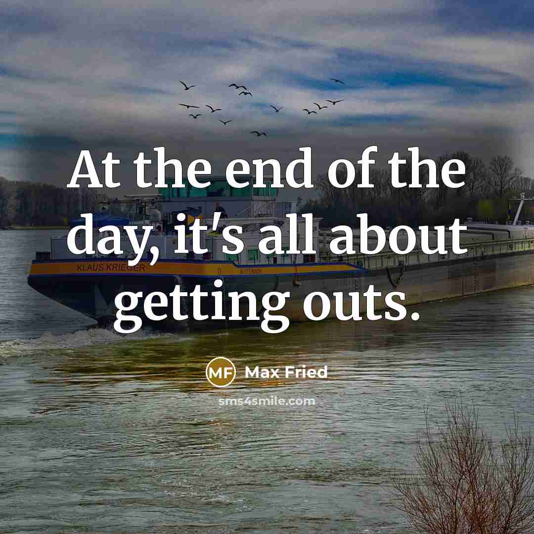“At the end of the day, it's all about getting outs.” quote by Max Fried