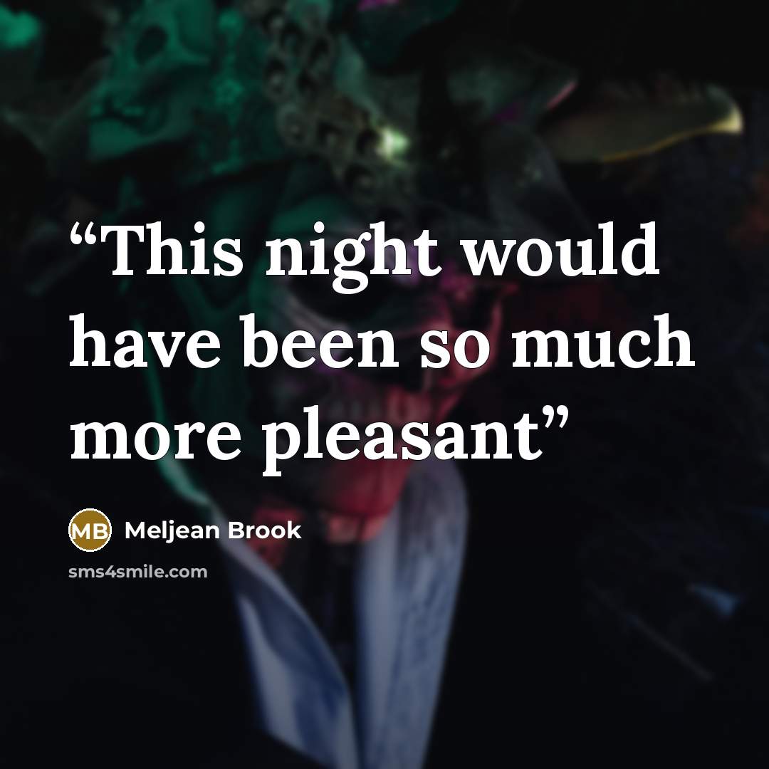 “This night would have been so much more pleasant” quote by Meljean Brook