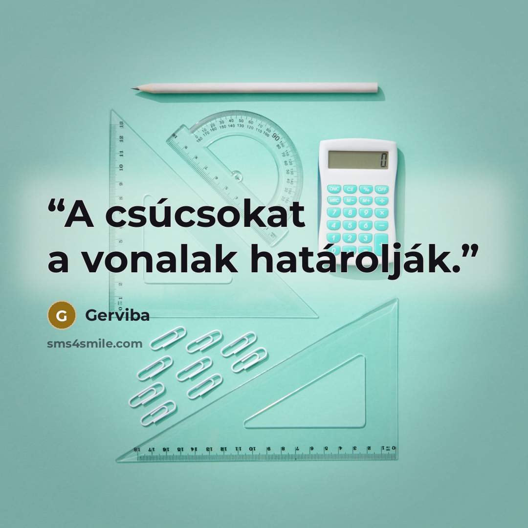 “A csúcsokat a vonalak határolják.” quote by Gerviba