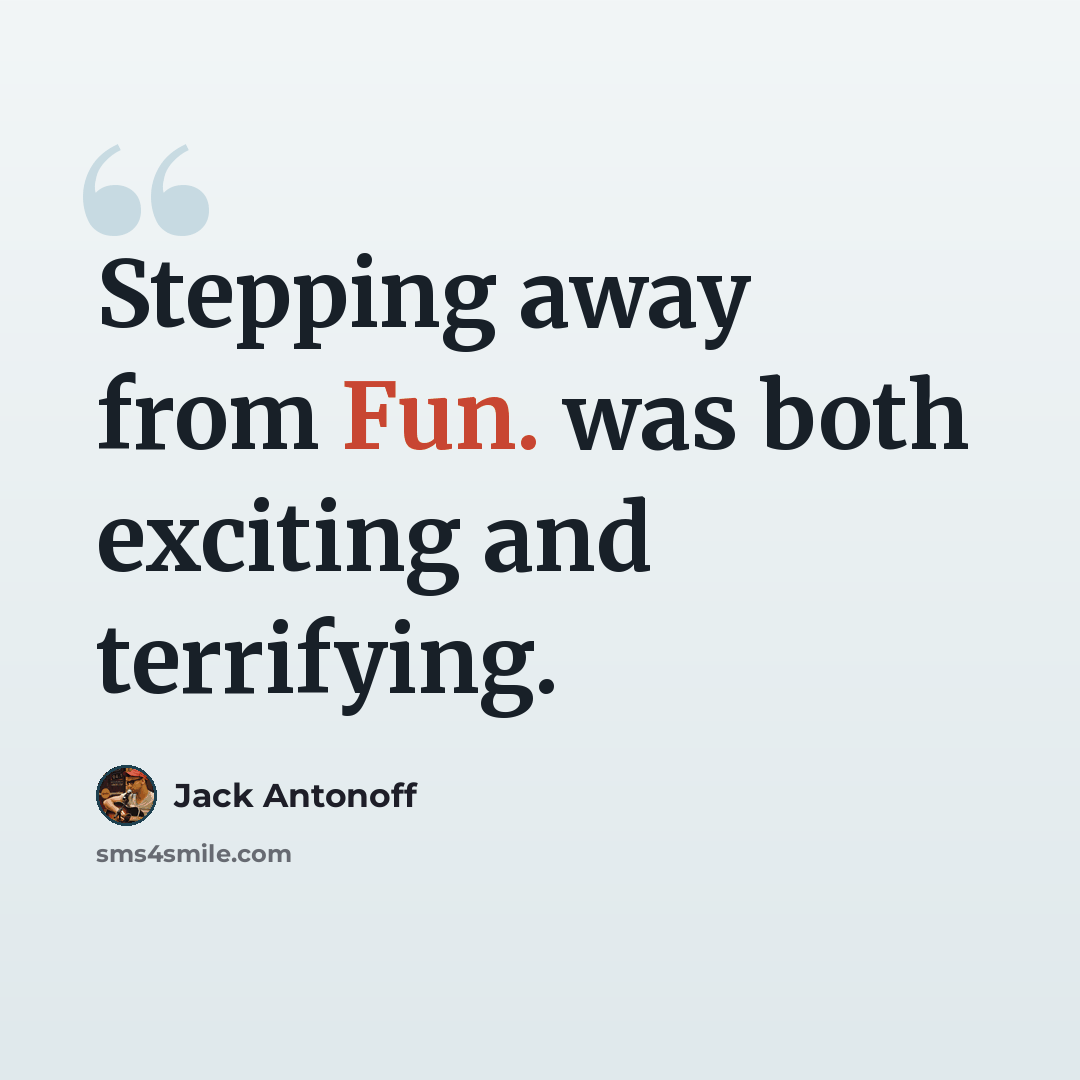 “Stepping away from Fun. was both exciting and terrifying.” quote by Jack Antonoff