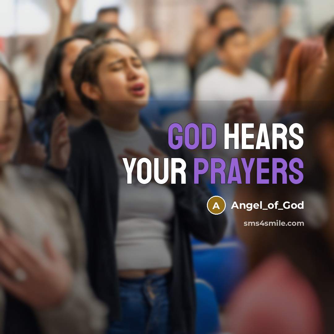 “God hears your prayers” quote by Angel_of_God