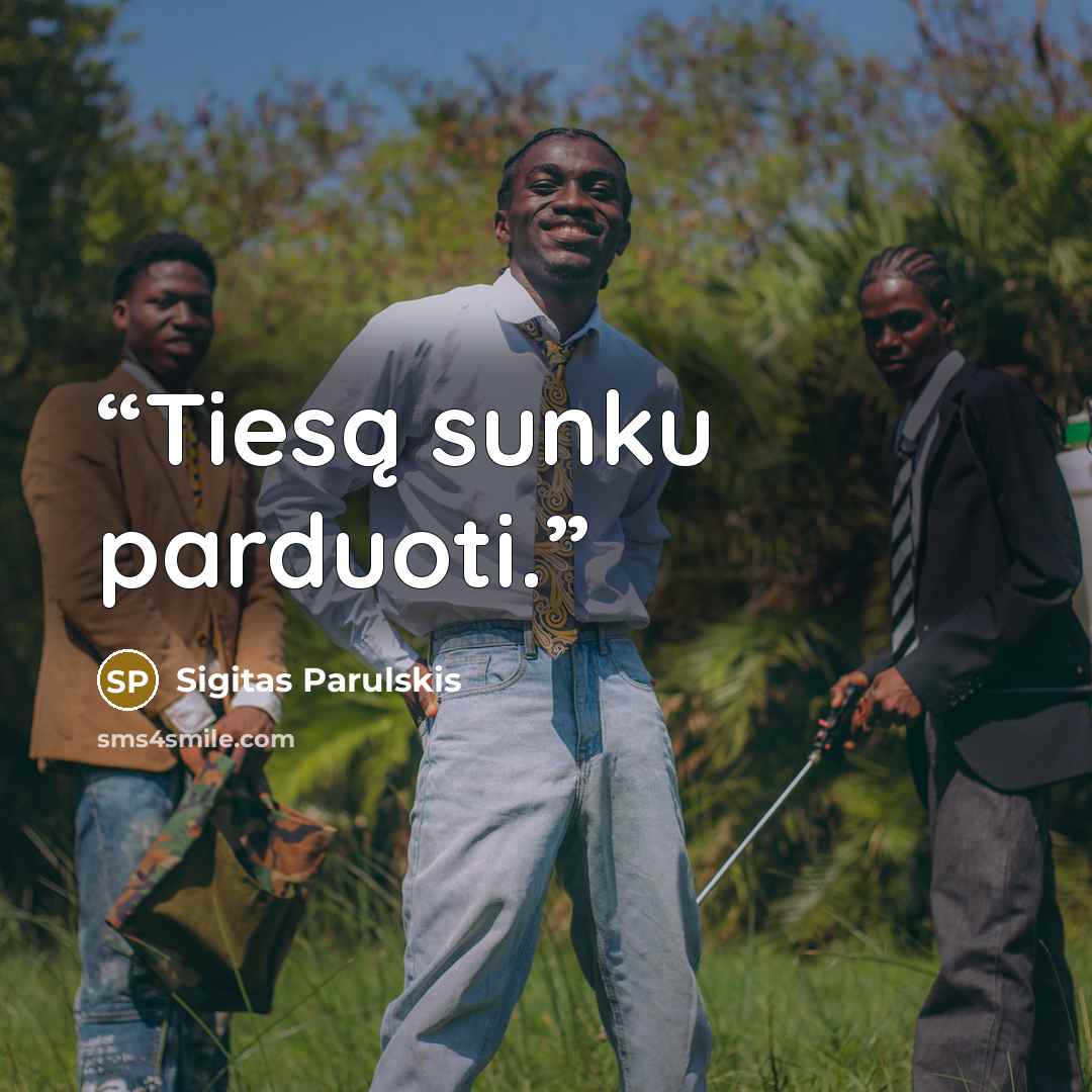 “Tiesą sunku parduoti.” quote by Sigitas Parulskis