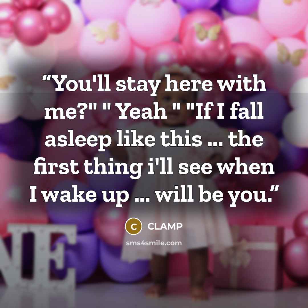 “You'll stay here with me?" " Yeah " "If I fall asleep like this ... the first thing i'll see when I wake up ... will be you.” quote by CLAMP