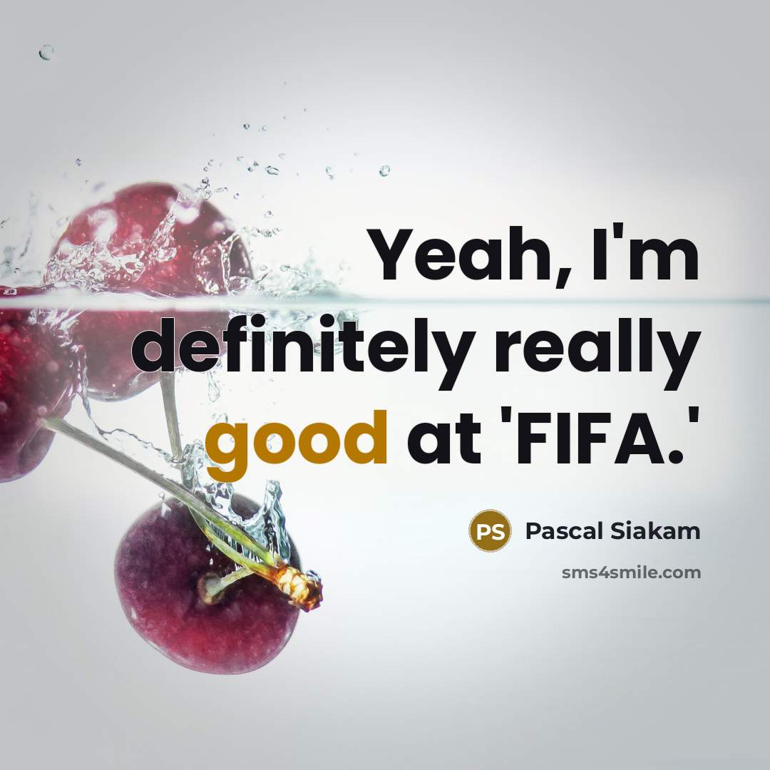 “Yeah, I'm definitely really good at 'FIFA.'” quote by Pascal Siakam