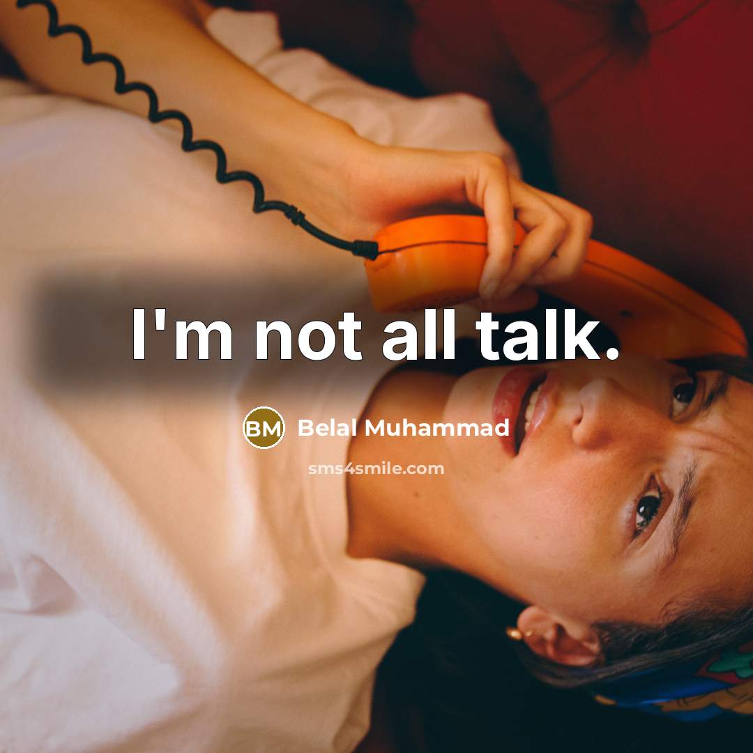 “I'm not all talk.” quote by Belal Muhammad
