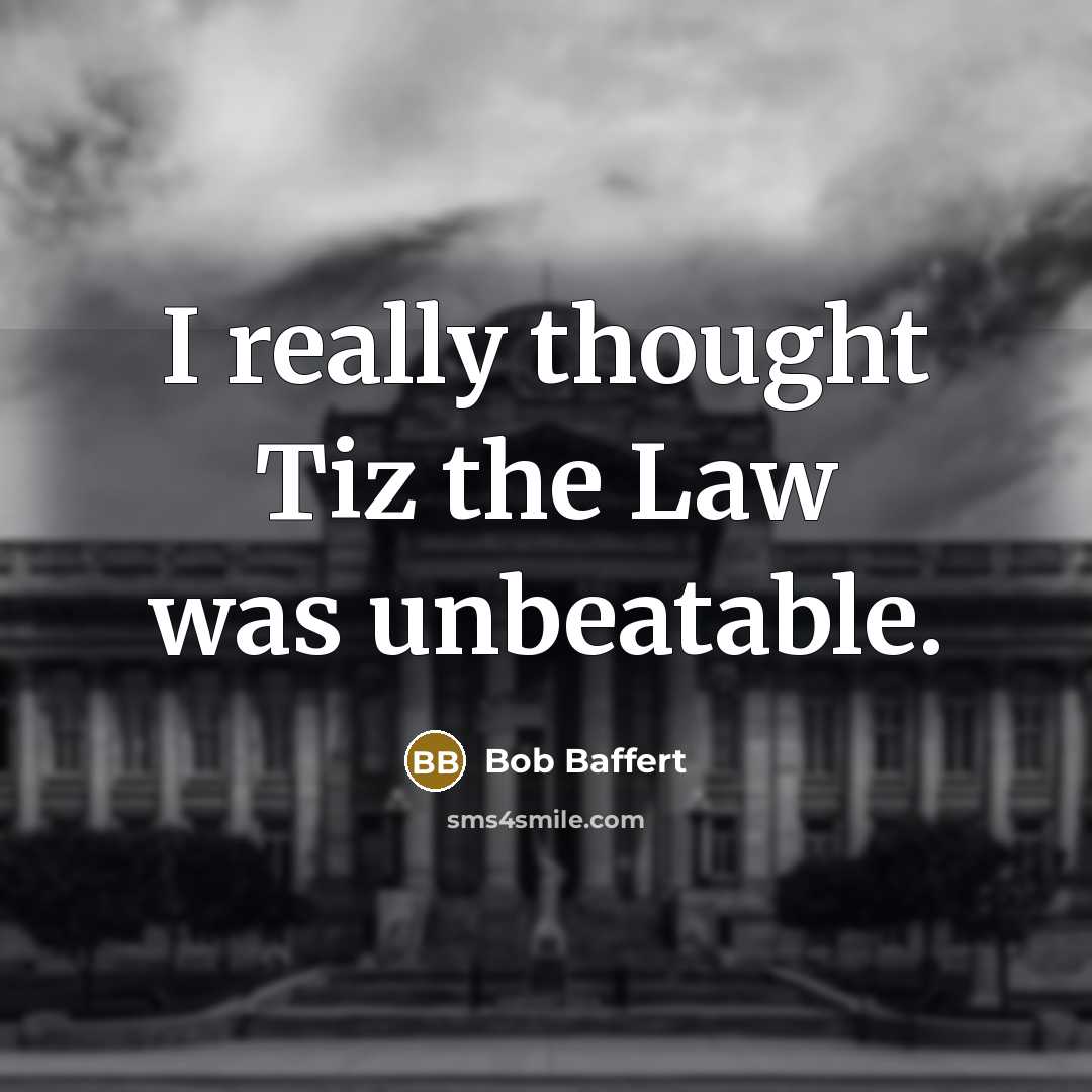 “I really thought Tiz the Law was unbeatable.” quote by Bob Baffert