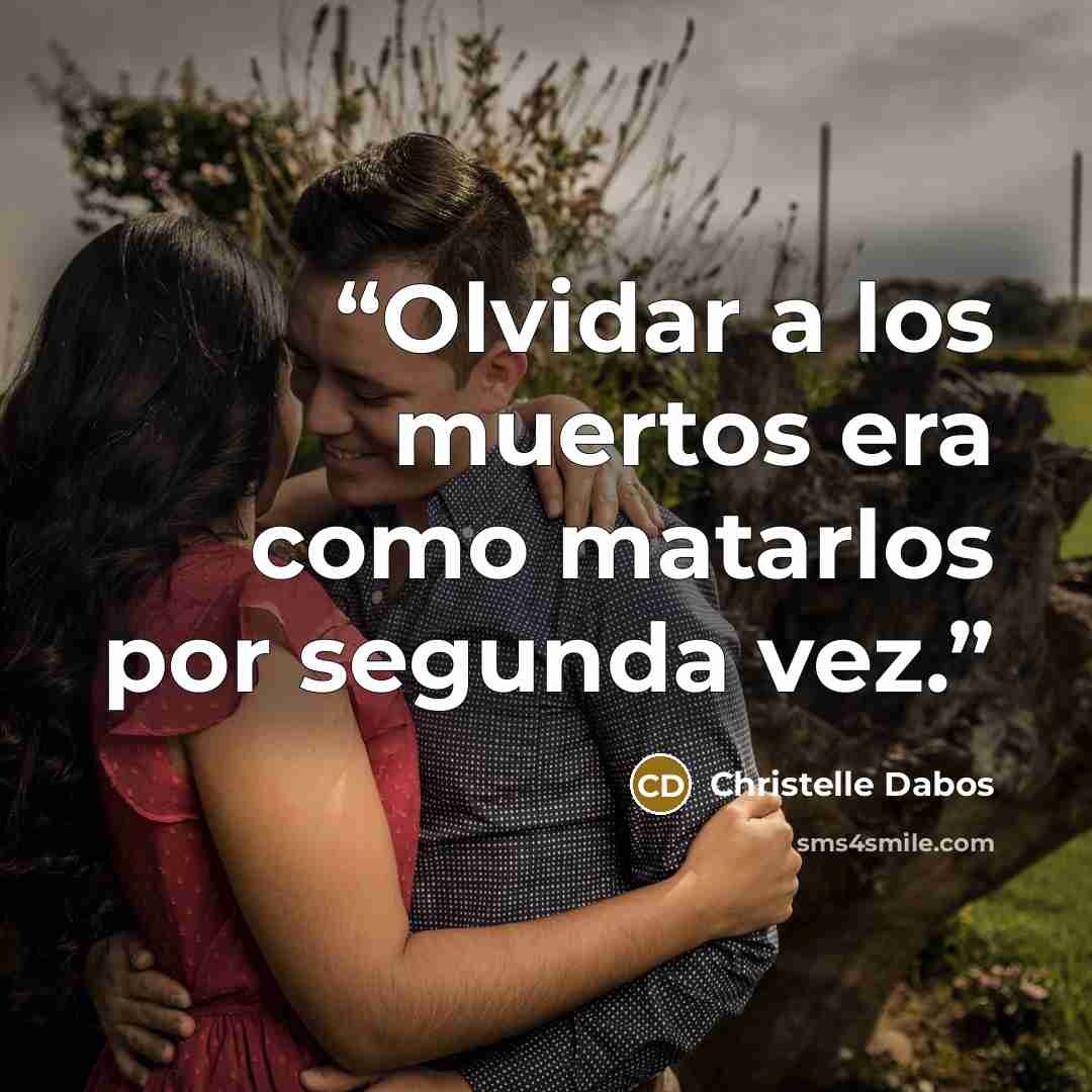 “Olvidar a los muertos era como matarlos por segunda vez.” quote by Christelle Dabos