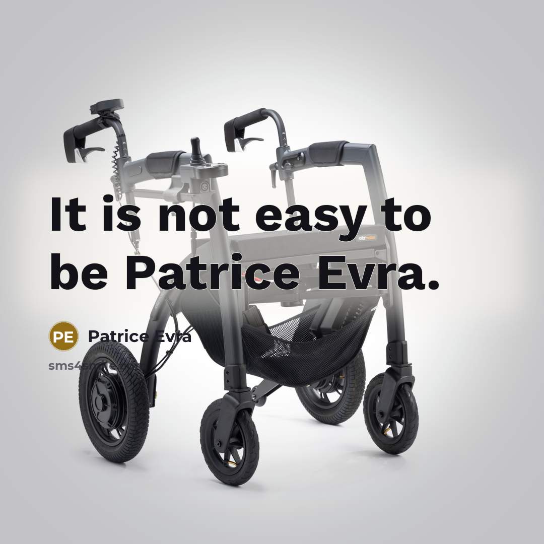 “It is not easy to be Patrice Evra.” quote by Patrice Evra
