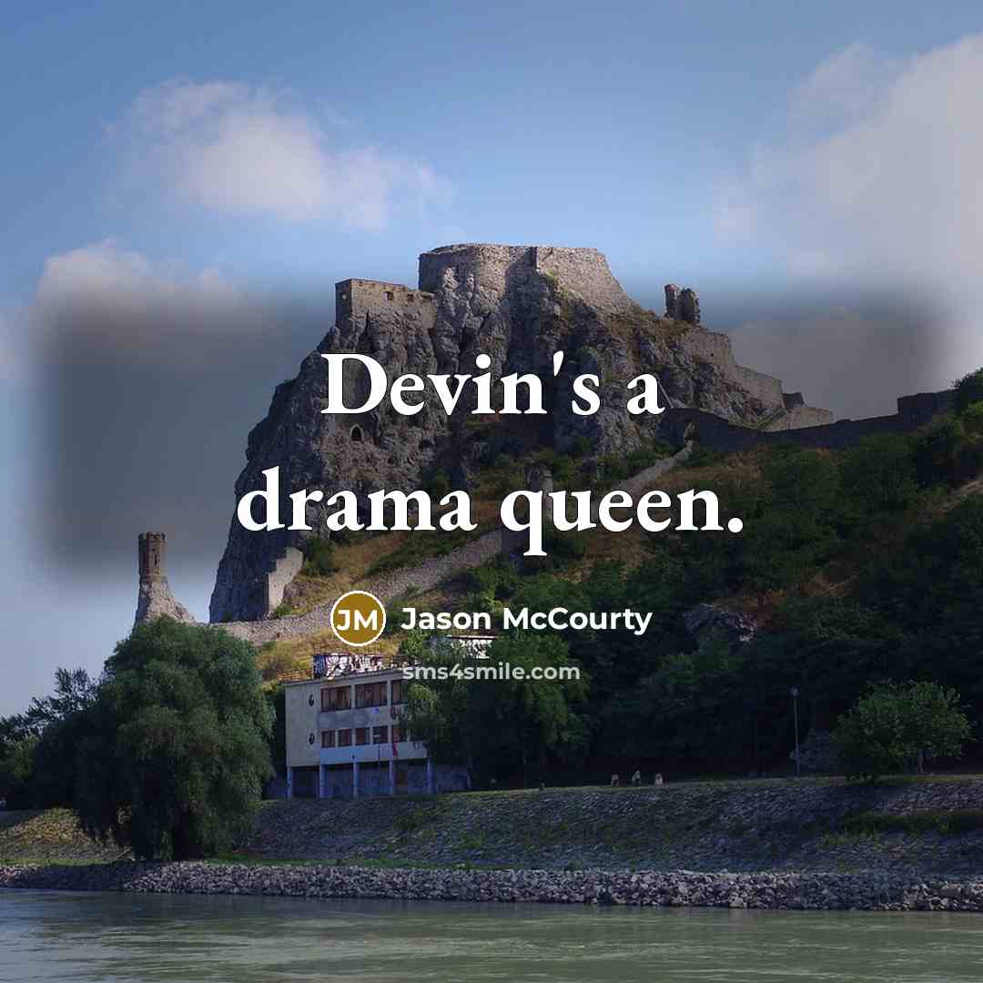 “Devin's a drama queen.” quote by Jason McCourty
