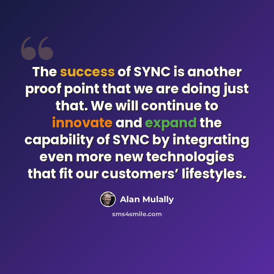 “The success of SYNC is another proof point that we are doing just that. We will continue to innovate and expand the capability of SYNC by integrating even more new technologies that fit our customers’ lifestyles.” quote by Alan Mulally