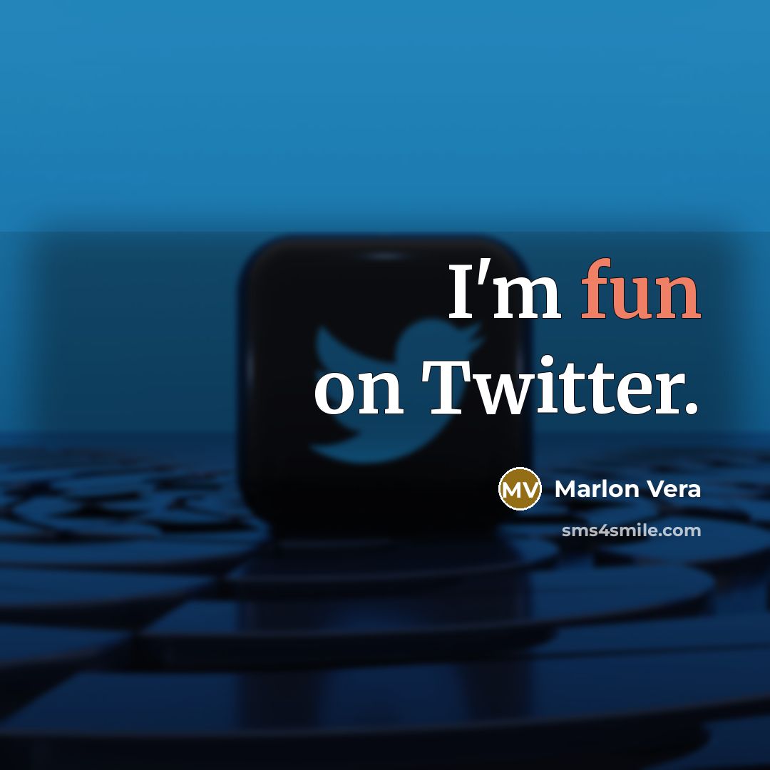 “I'm fun on Twitter.” quote by Marlon Vera