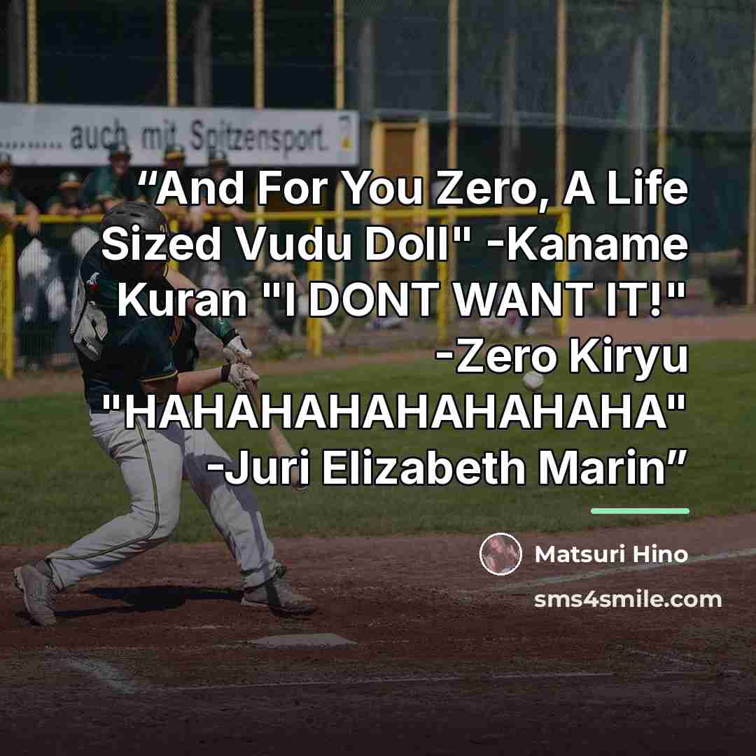 “And For You Zero, A Life Sized Vudu Doll" -Kaname Kuran "I DONT WANT IT!" -Zero Kiryu "HAHAHAHAHAHAHAHA" -Juri Elizabeth Marin” quote by Matsuri Hino
