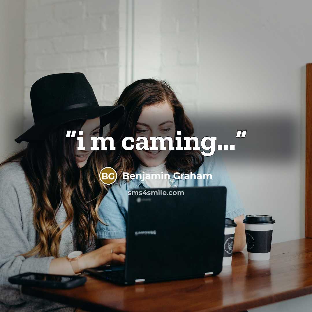 “i m caming…” quote by Benjamin Graham