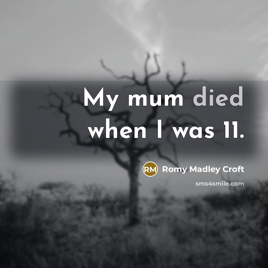 “My mum died when I was 11.” quote by Romy Madley Croft