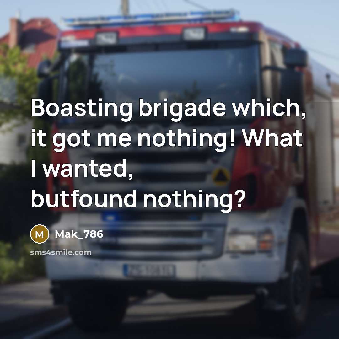 “Boasting brigade which, it got me nothing! What I wanted, butfound nothing?” quote by Mak_786
