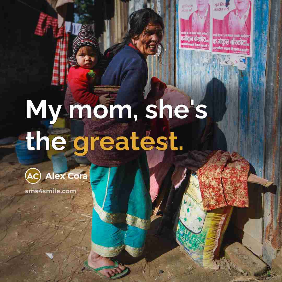 “My mom, she's the greatest.” quote by Alex Cora
