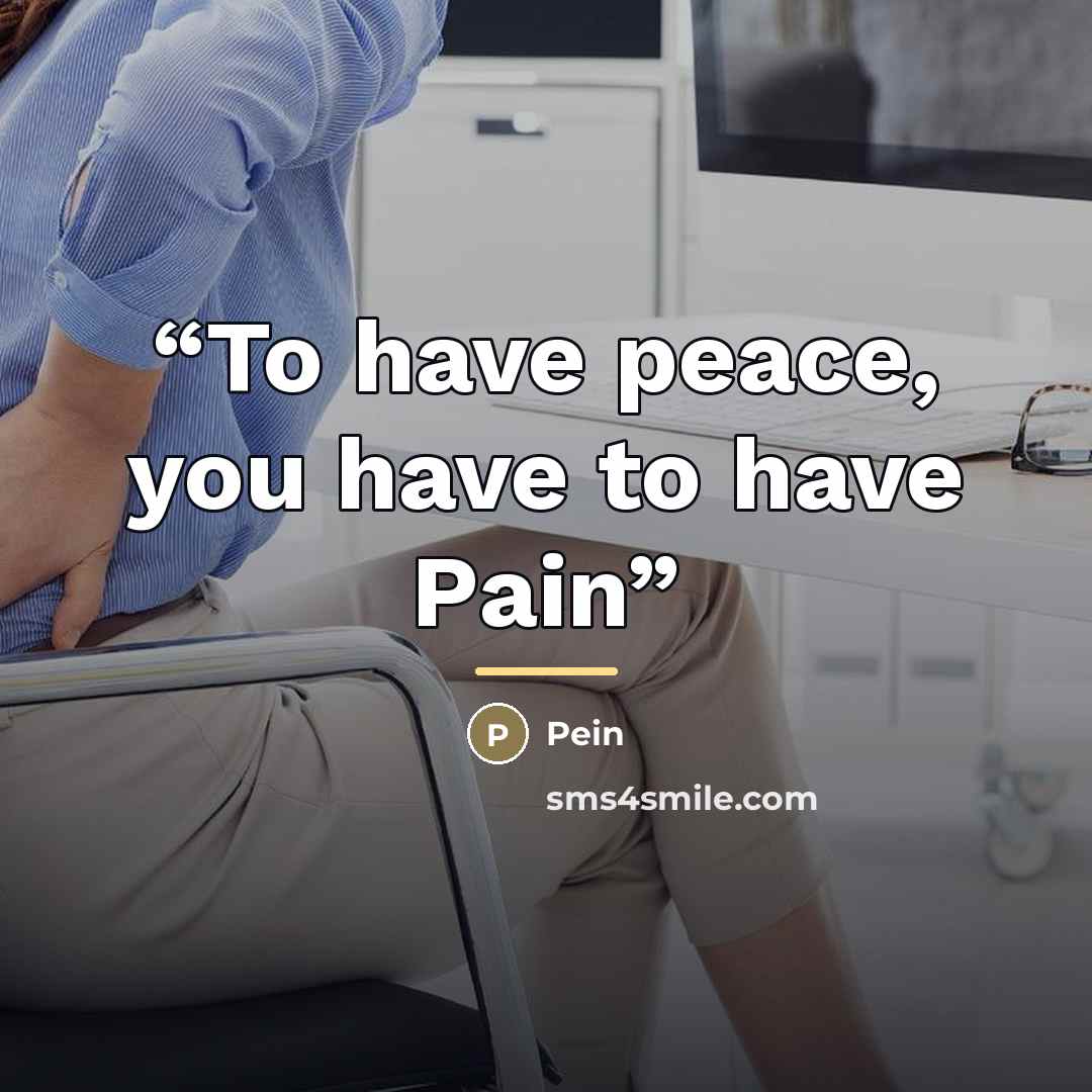 “To have peace, you have to have Pain” quote by Pein
