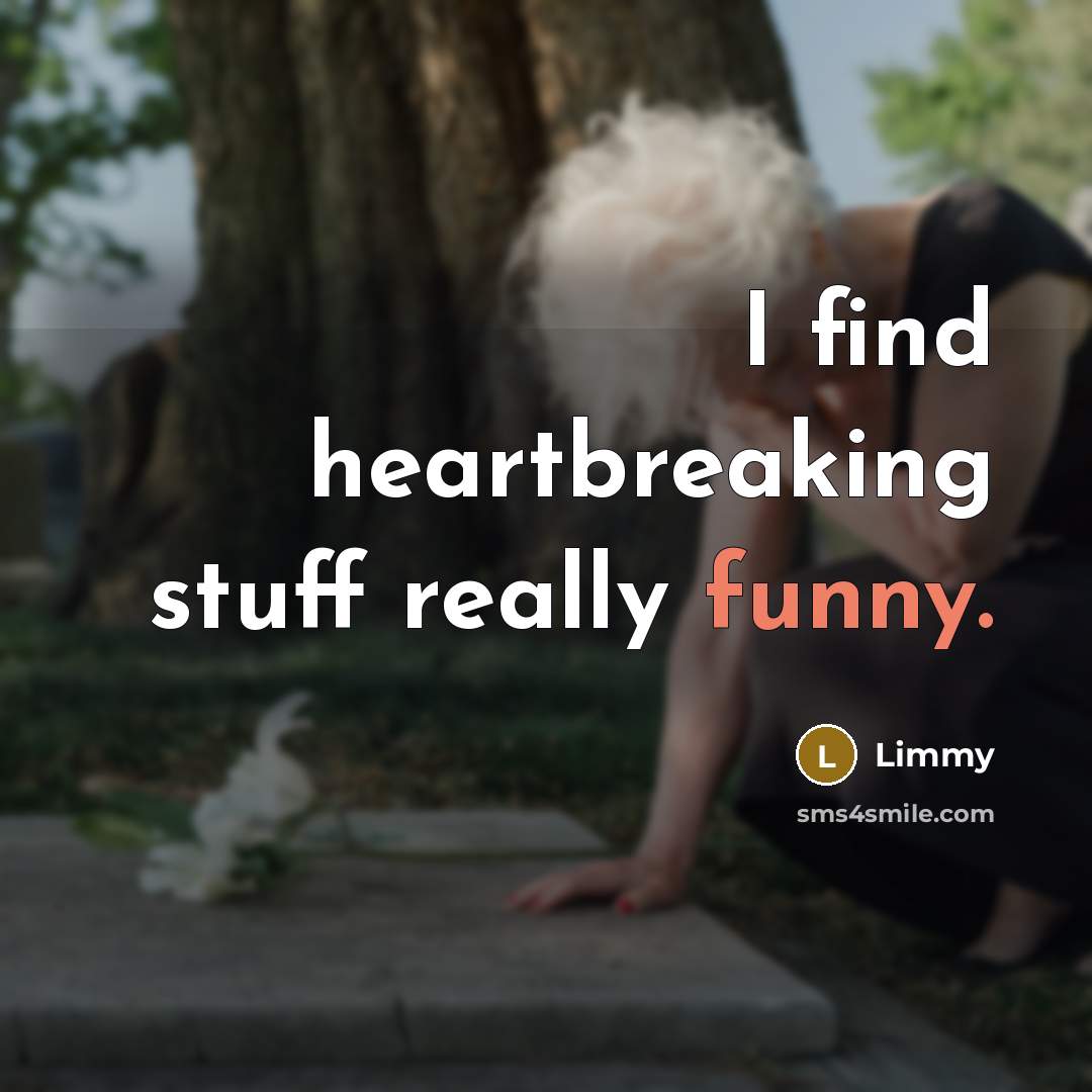 “I find heartbreaking stuff really funny.” quote by Limmy