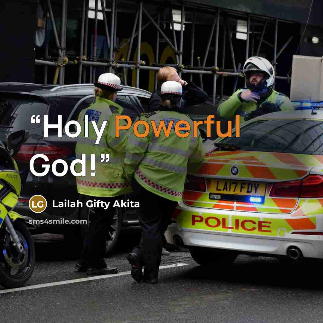 “Holy Powerful God!” quote by Lailah Gifty Akita