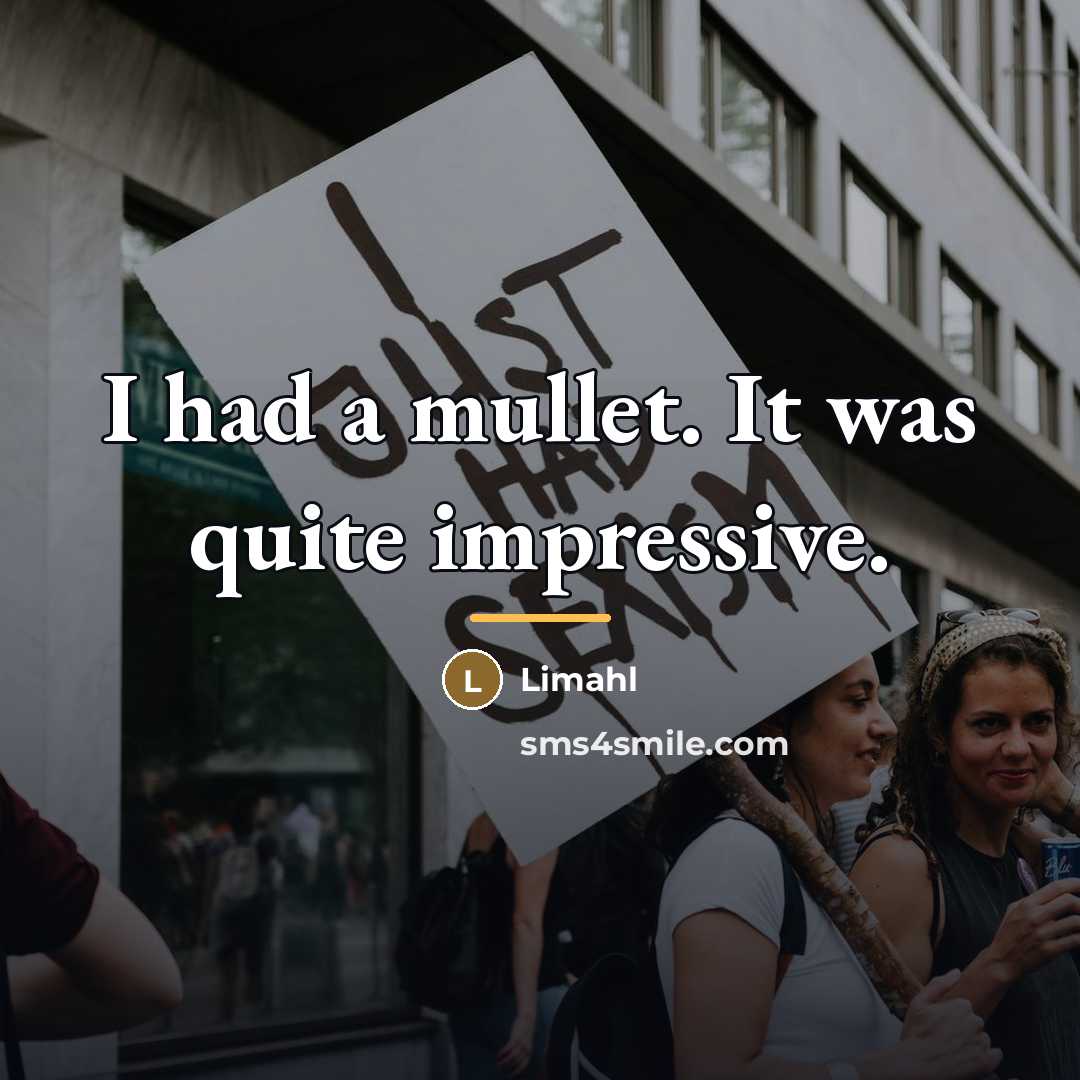 “I had a mullet. It was quite impressive.…” quote by Limahl
