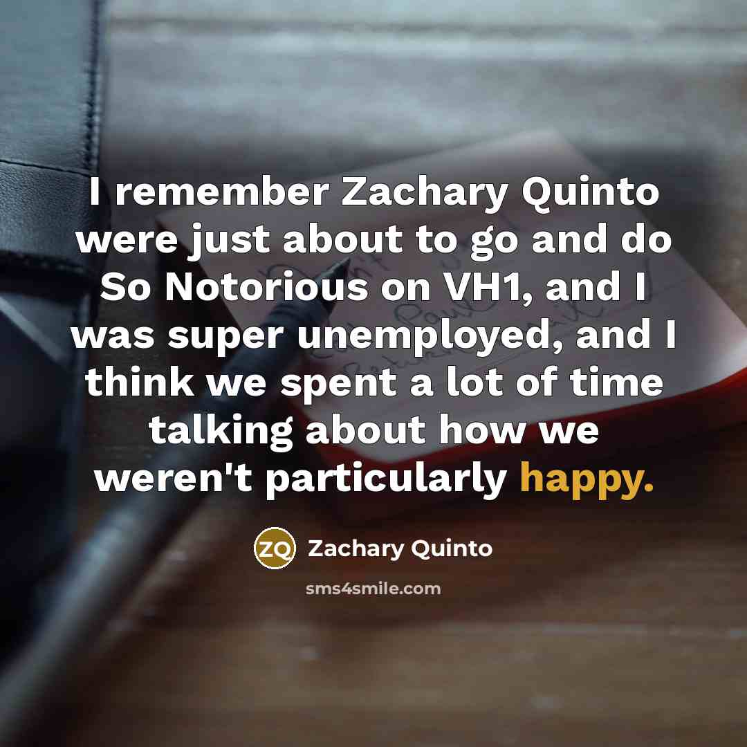 “I remember Zachary Quinto were just about to go and…” quote by Zachary Quinto